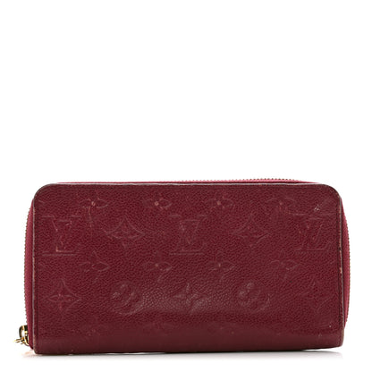 Louis Vuitton Empreinte Zippy Wallet Raisin 1 of 10
