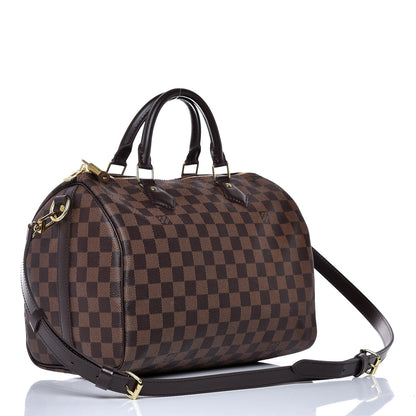 Louis Vuitton Damier Ebene Speedy Bandouliere 30 3 of 12