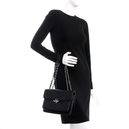 Chanel Lambskin Quilted Mini Urban Companion Flap Black 2 of 8
