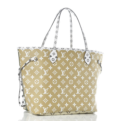Louis Vuitton Monogram Giant Neverfull MM Kaki 4 of 10