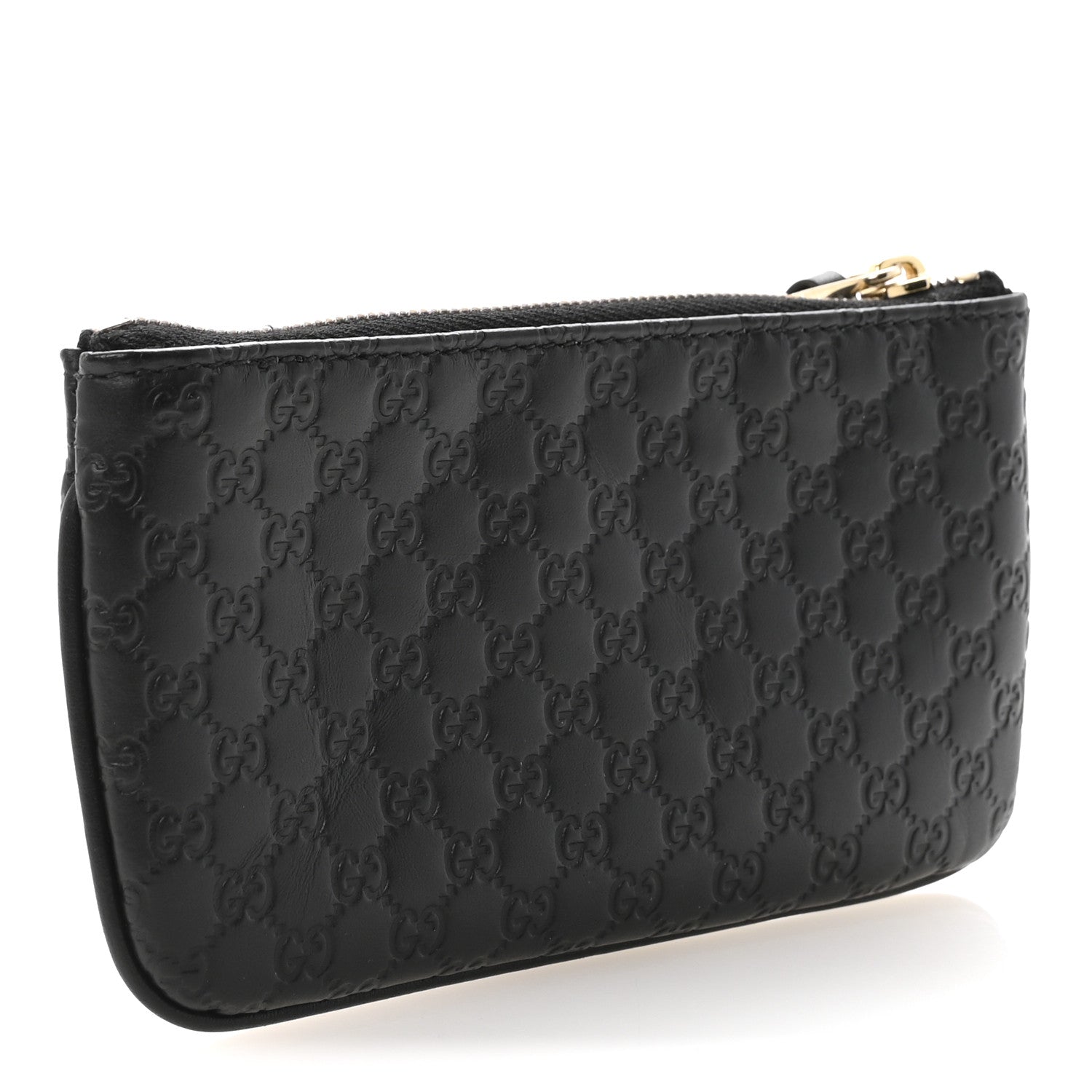 Gucci Microguccissima Key Ring Coin Case Black 1843393 – FASHIONPHILE