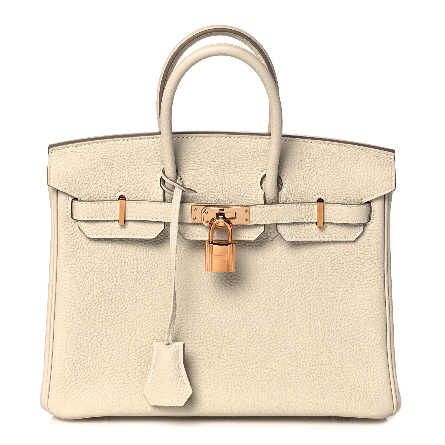 Hermes Togo Birkin 25 Craie 1 of 35
