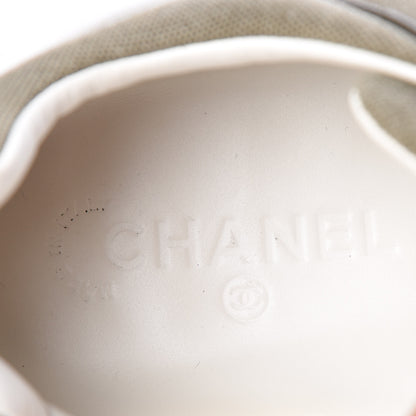 Chanel Canvas Mens Sneakers 44 Khaki 8 of 17