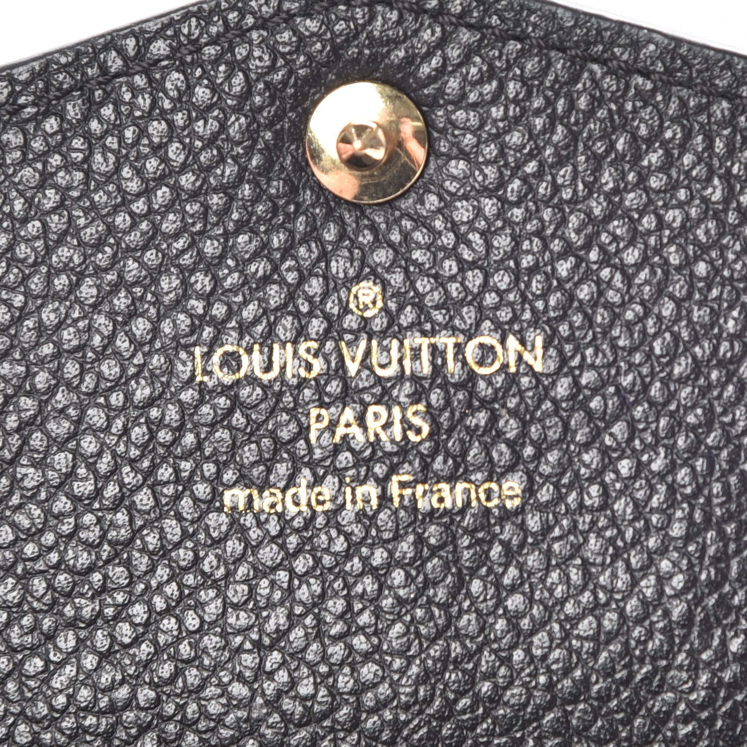 Louis Vuitton Empreinte Key Pouch Black 6 of 9