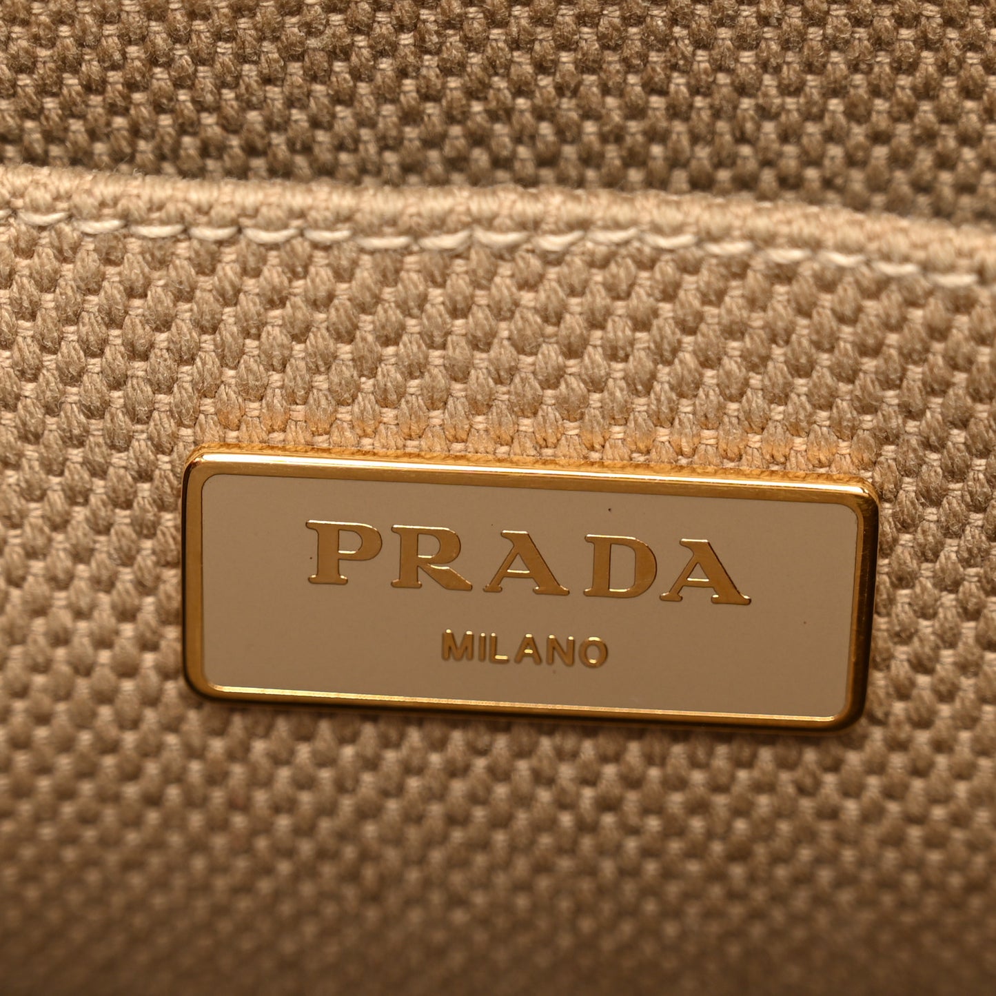 Canapa Small Logo Tote Deserto