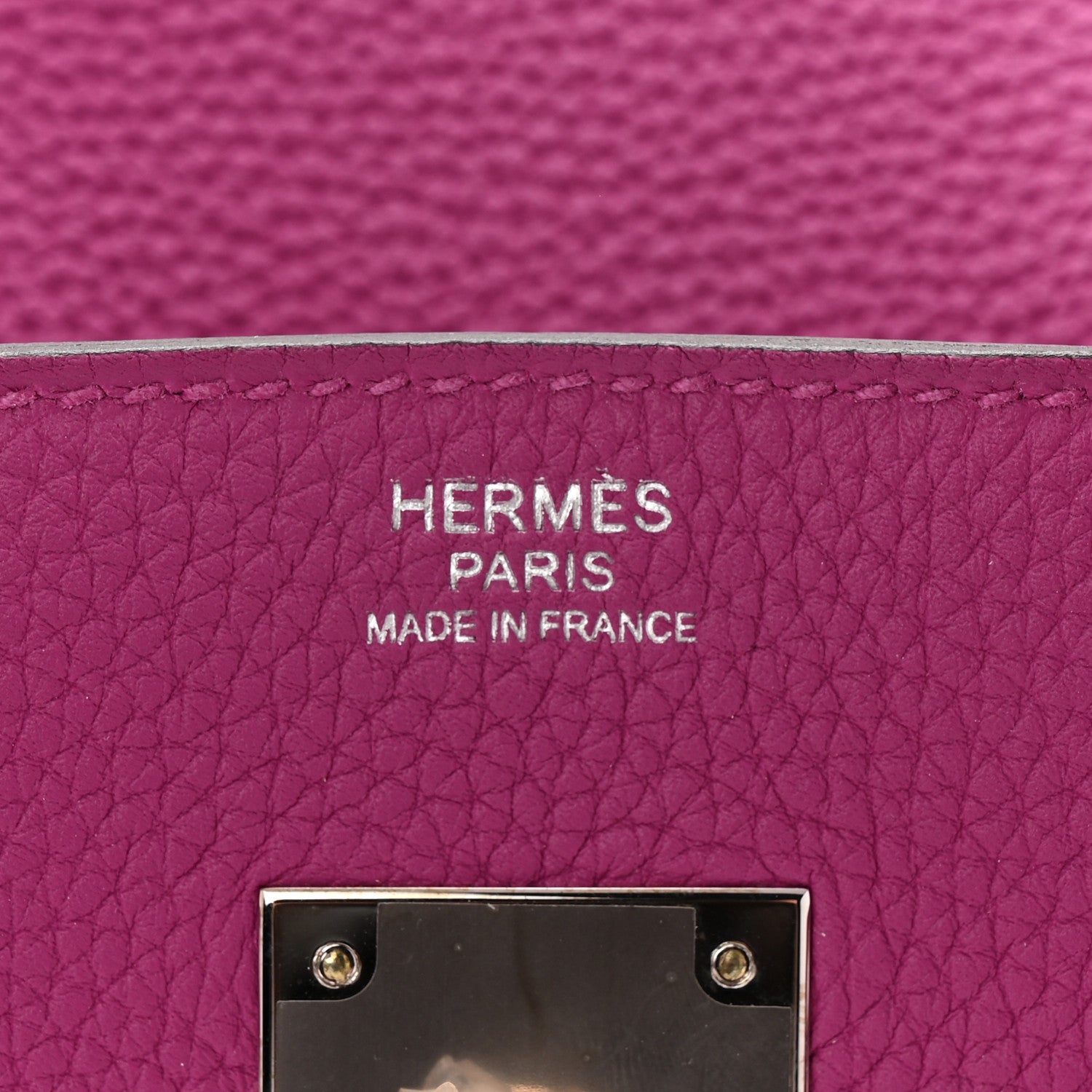 Hermes Togo Birkin 30 Rose Pourpre 6 of 10