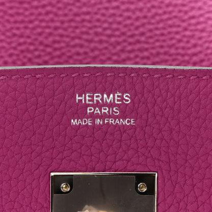 Hermes Togo Birkin 30 Rose Pourpre 6 of 10