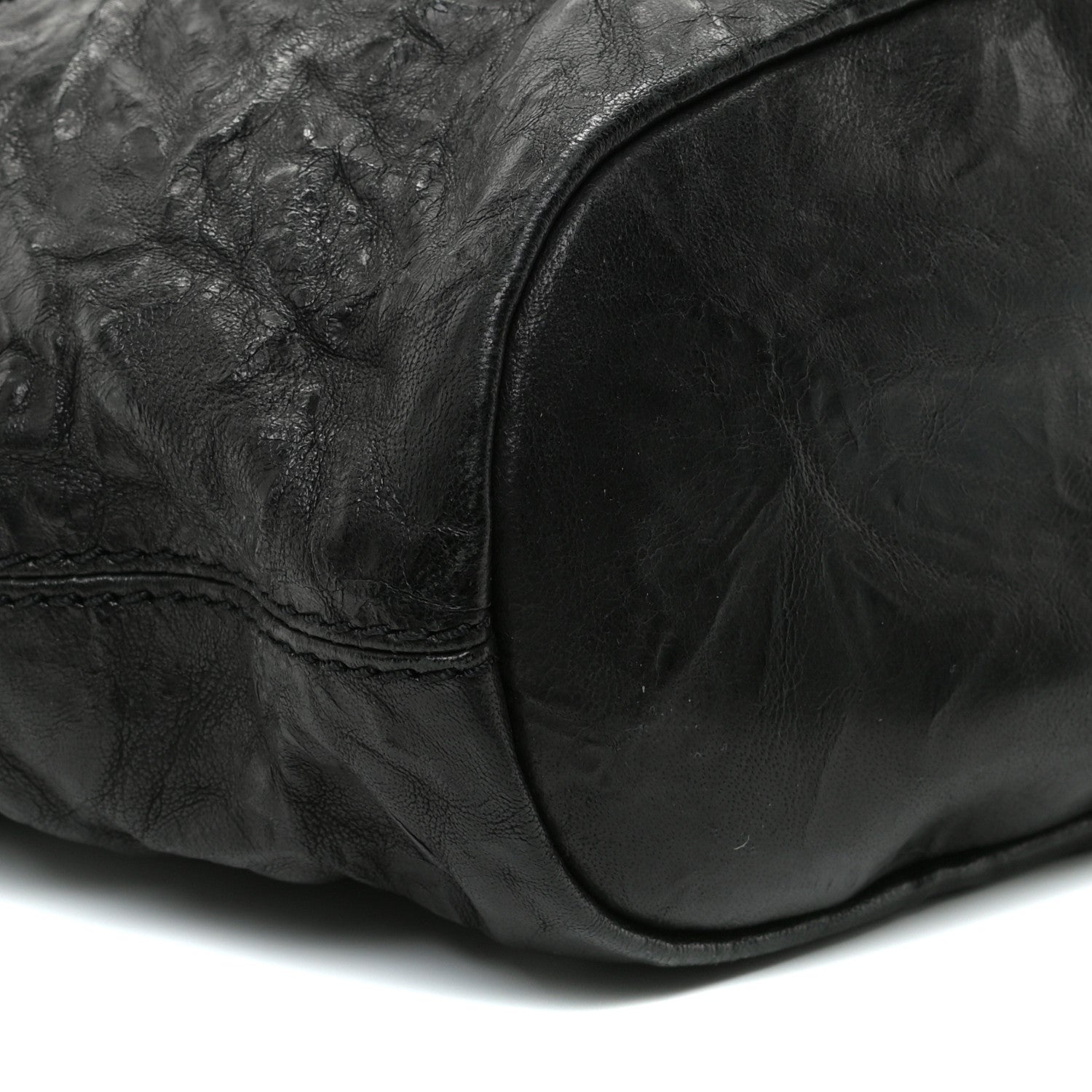 Givenchy Wrinkled Lambskin Small Nightingale Black 6 of 10