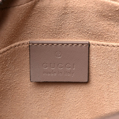 Gucci Calfskin Matelasse Small GG Marmont Chain Shoulder Bag Porcelain Rose 6 of 10