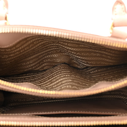 Prada Saffiano Mini Galleria Double Zip Tote Cammeo 5 of 16