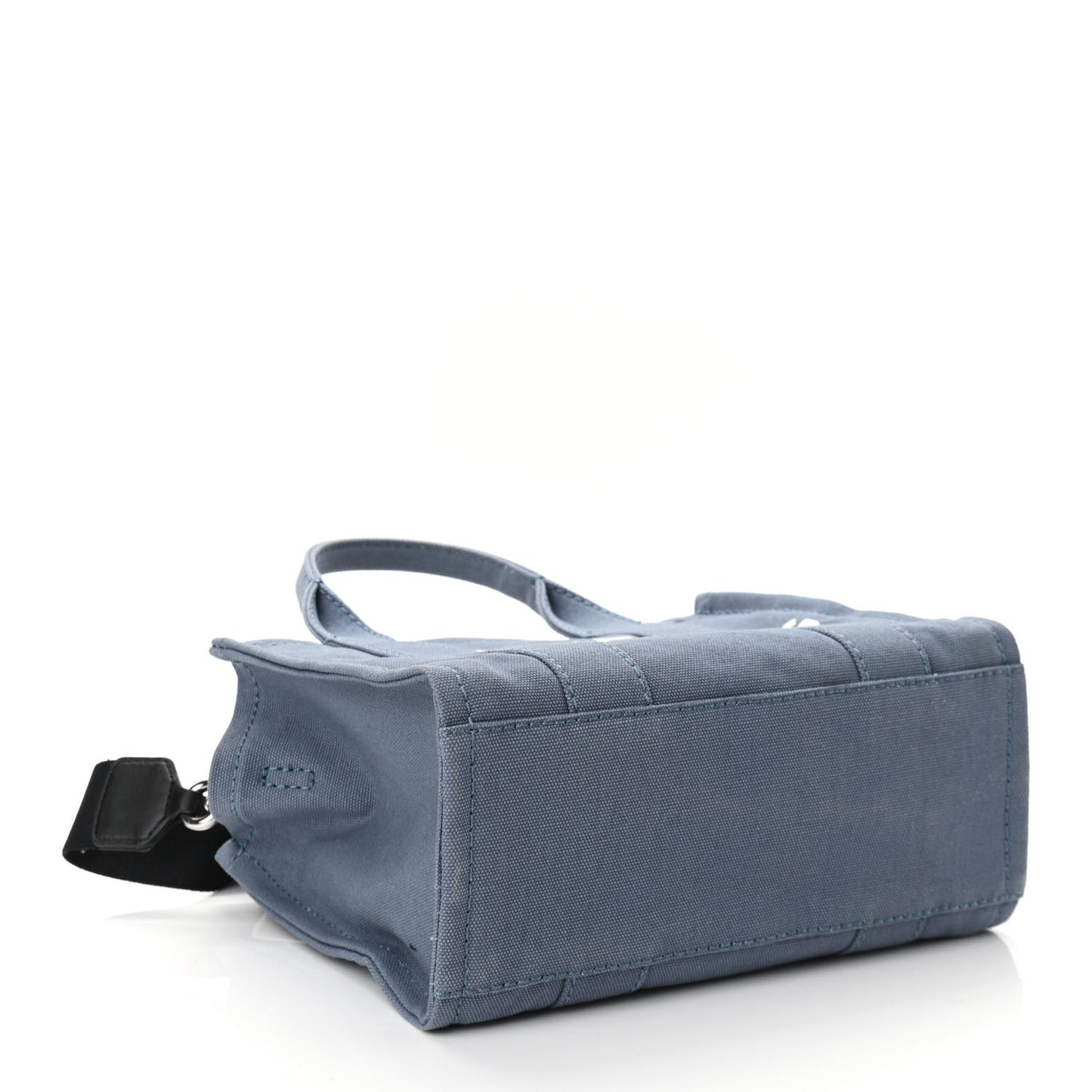 Cotton Canvas Mini The Tote Bag Blue Shadow