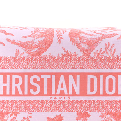 Christian Dior Technical Fabric Toile De Jouy Soleil DiorTravel Nomad Pouch Coral 8 of 10