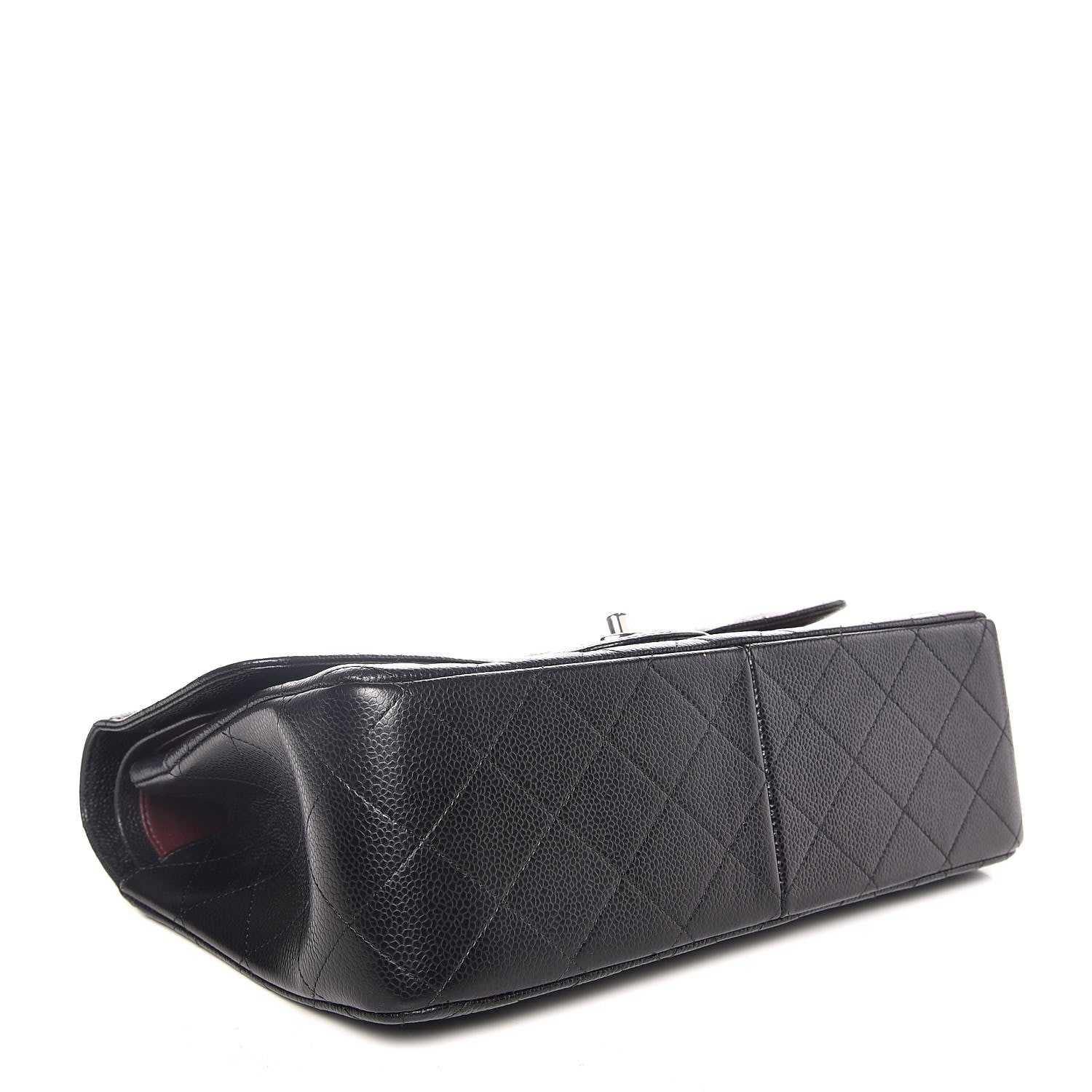 Chanel Caviar Quilted Jumbo Double Flap Black 4 of 8
