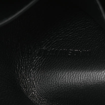 Balenciaga Textured Calfskin Passport Holder Black 7 of 8