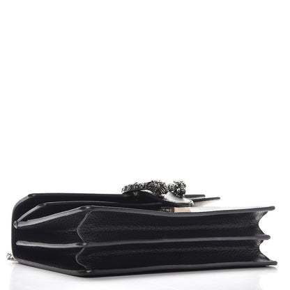 Gucci Pebbled Calfskin Small Dionysus Shoulder Bag Black 4 of 8