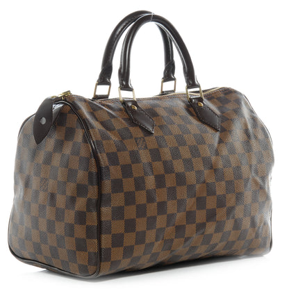 Louis Vuitton Damier Ebene Speedy 30 3 of 7