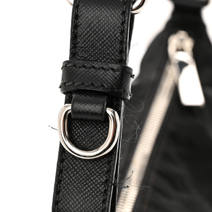 Prada Tessuto Nylon Shoulder Bag Black 11 of 12