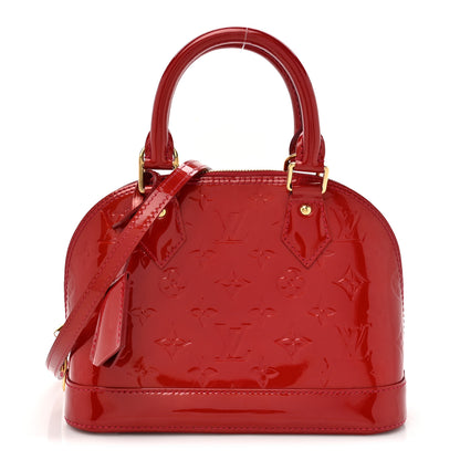 Louis Vuitton Vernis Alma BB Rose Indien 1 of 11
