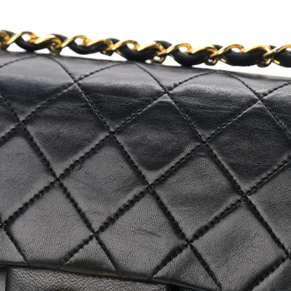 Chanel Lambskin Quilted Small Double Flap Black 11 of 15