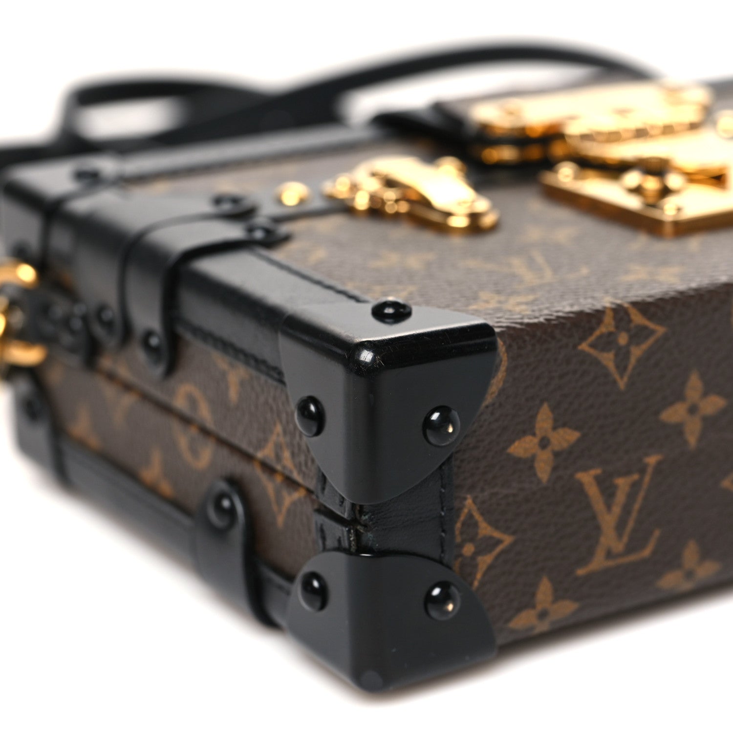 Louis Vuitton Monogram Petite Malle Black 8 of 9