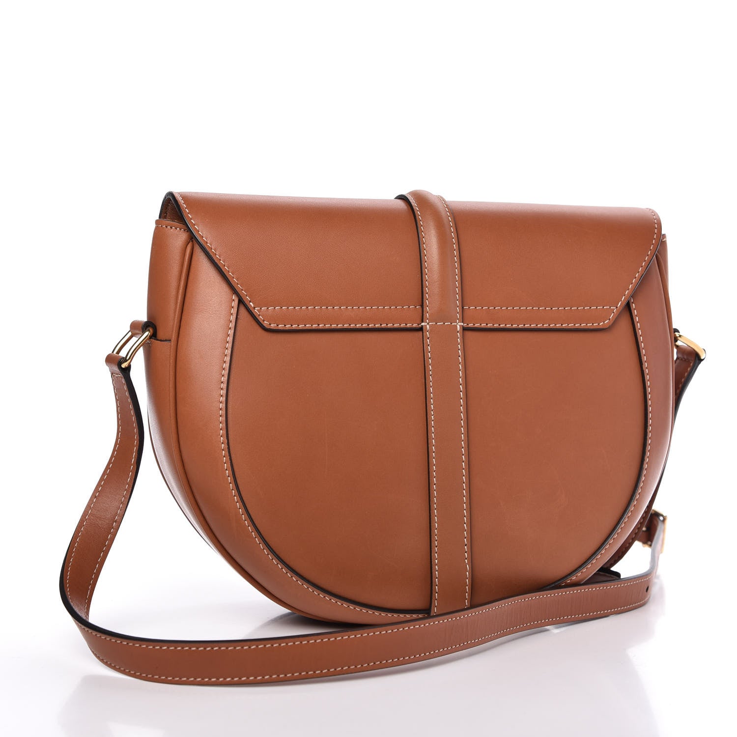 Celine Natural Calfskin Medium Besace 16 Tan 3 of 10