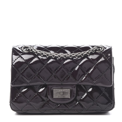 Chanel Patent 2.55 Reissue Flap 224 Purple 1 of 15