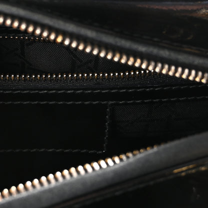 Christian Dior Patent Cannage Medium Lady Dior Black 6 of 10