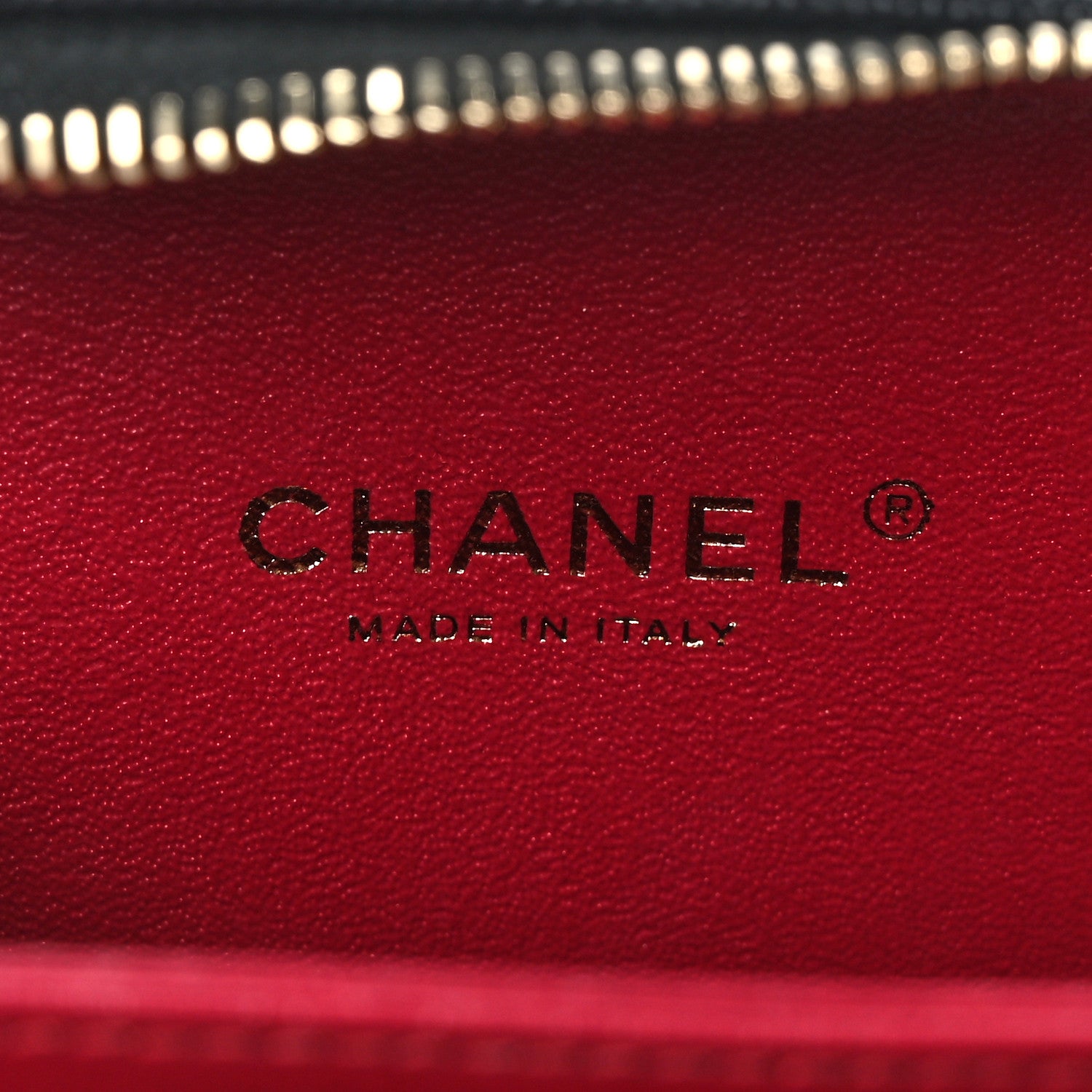 Chanel Caviar Quilted Small CC Filigree Vanity Case Black 6 of 9