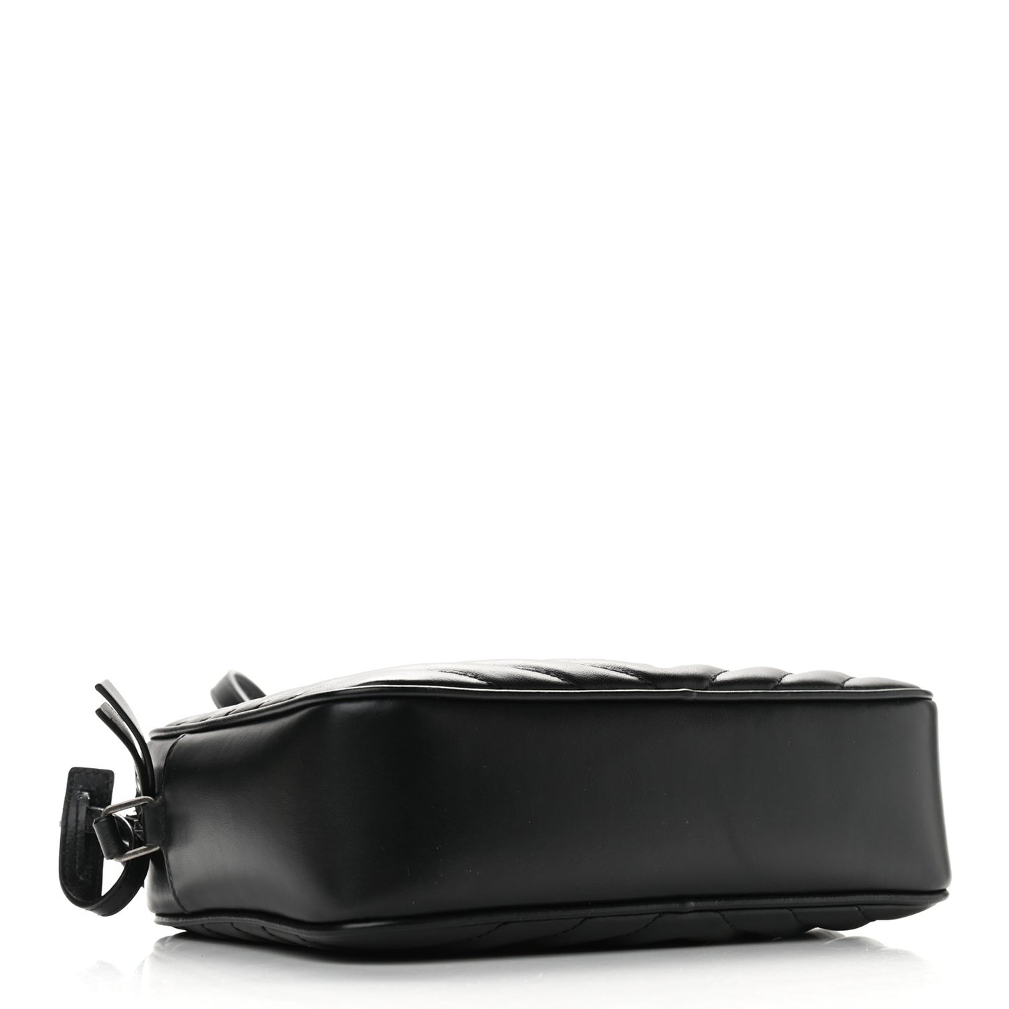 Calfskin Matelasse Monogram Lou Camera Bag Black