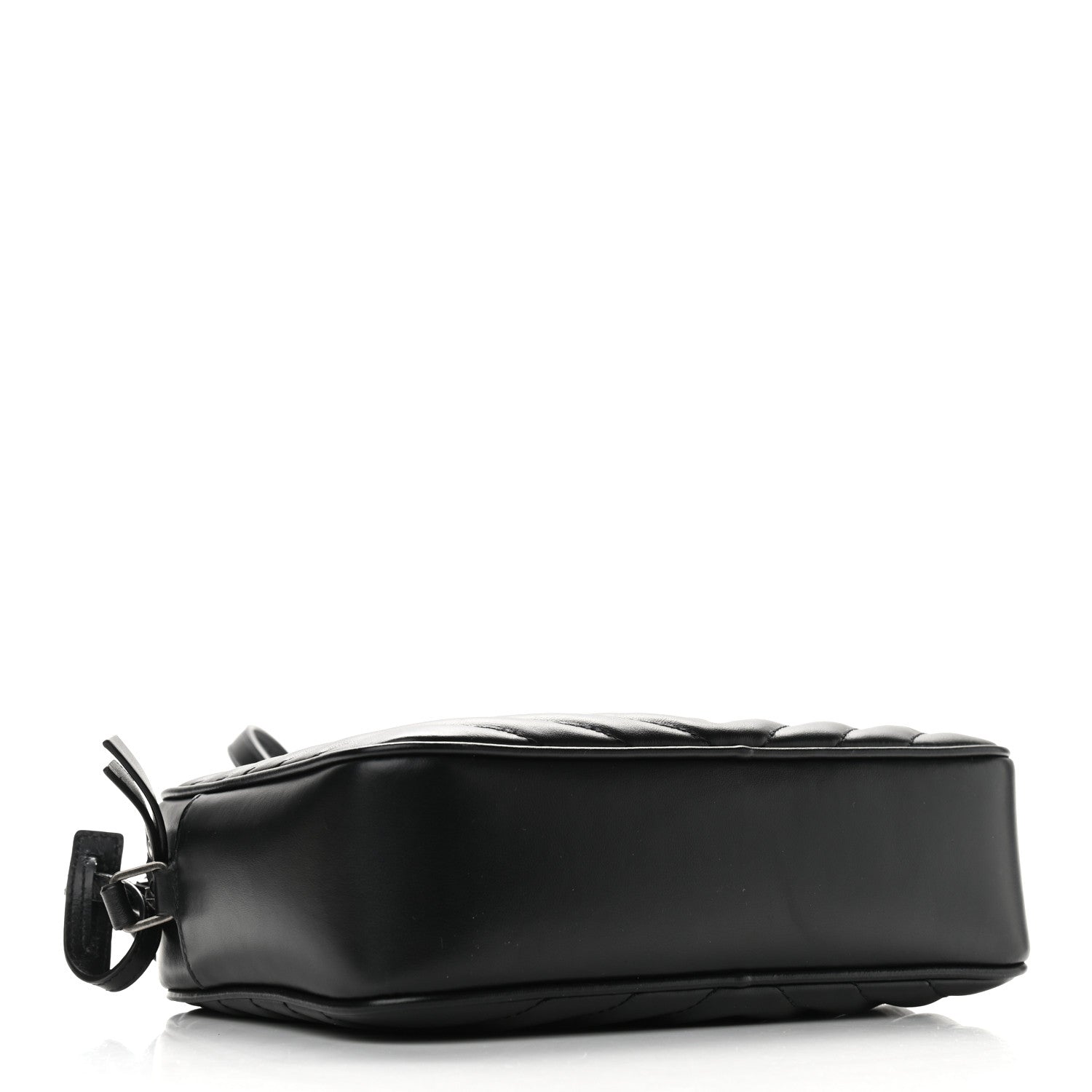 Saint Laurent Calfskin Matelasse Monogram Lou Camera Bag Black 4 of 9