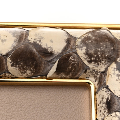 Fendi Shiny Nappa Snakeskin Small Fendi First Nuvola Roccia 12 of 12