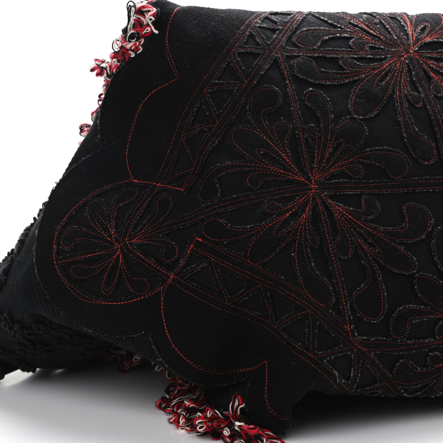 Cotton Embroidered Portugaba Black