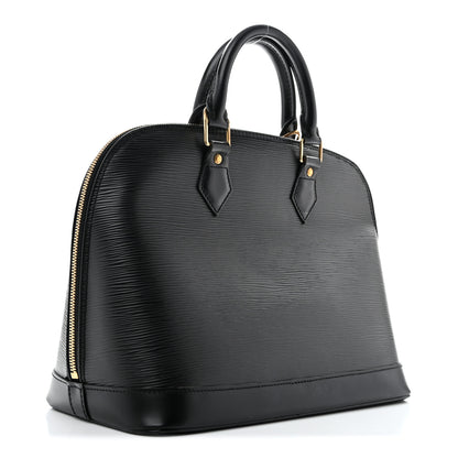 Louis Vuitton Epi Alma PM Black 3 of 12