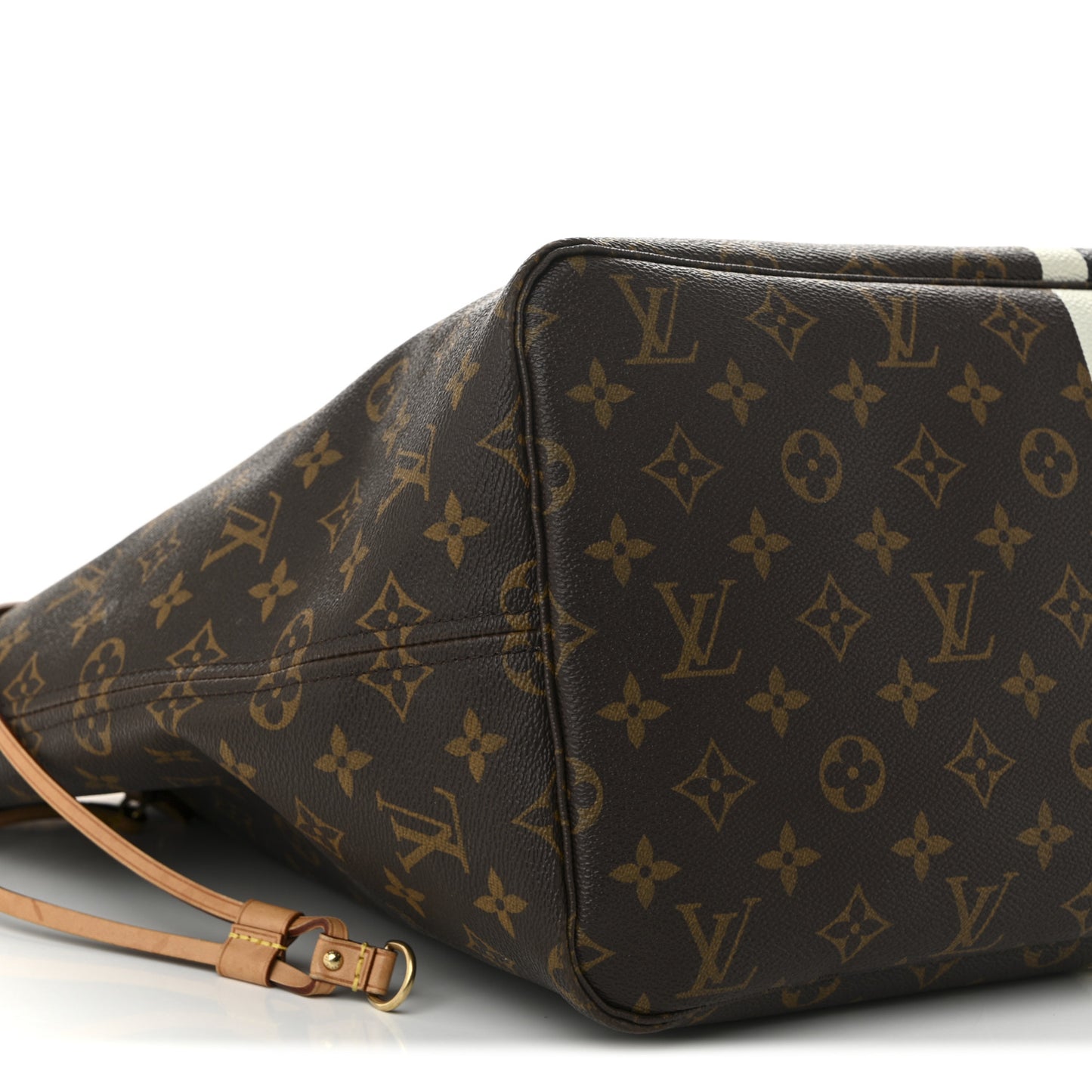 Monogram My LV Heritage Neverfull GM White Black