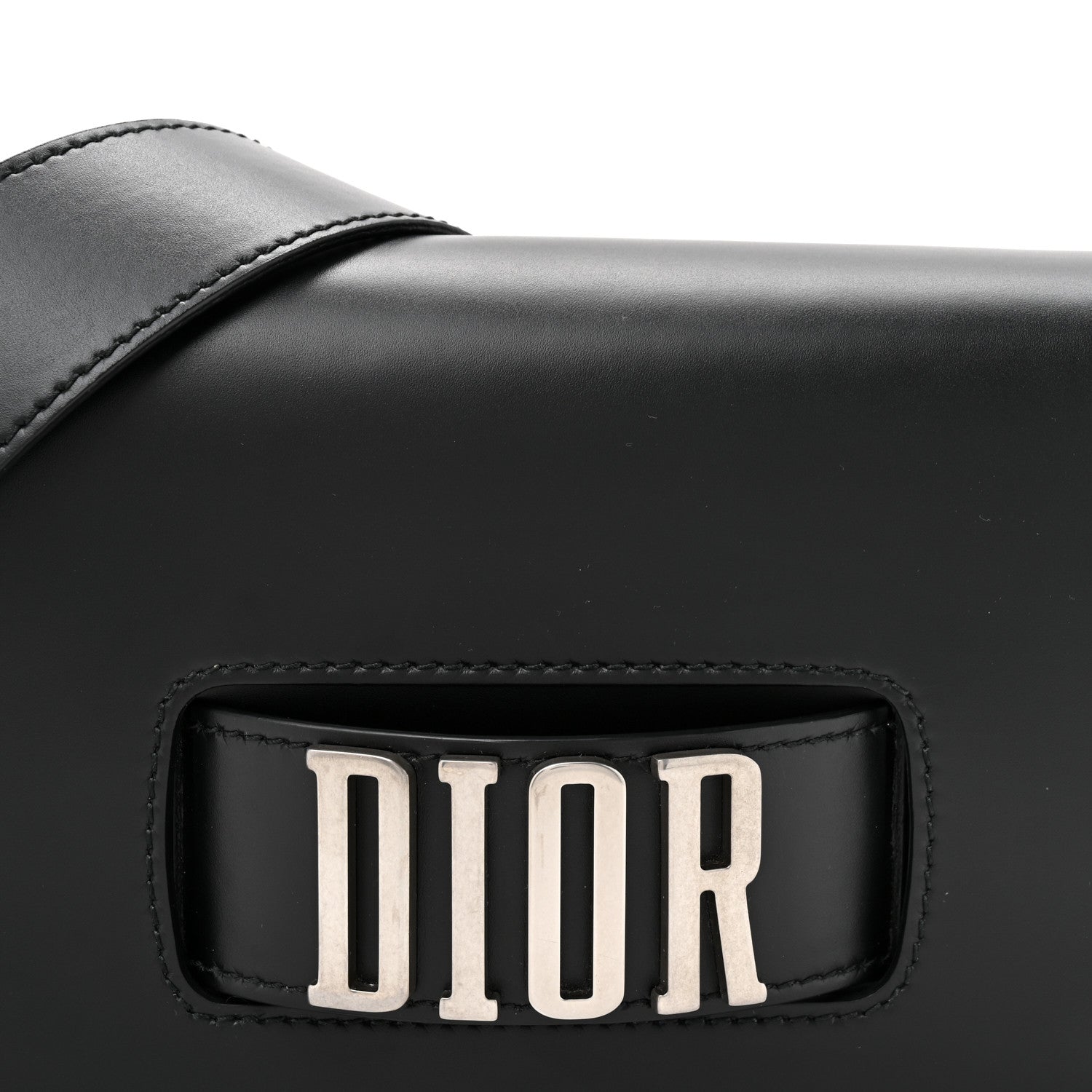 Christian Dior Smooth Calfskin Dio(r)evolution Flap Bag Black 8 of 10