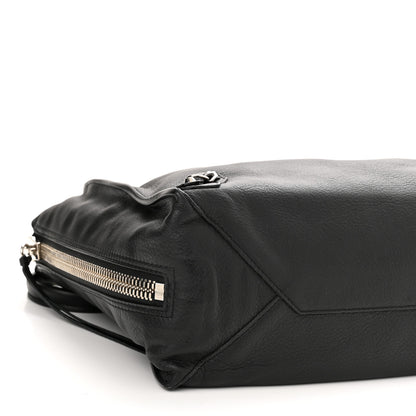 Balenciaga Veau Papier B4 Zip Around Tote Black 9 of 10