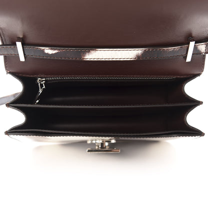 Burberry Patent Calfskin Cow Print Small TB Bag 4 of 9