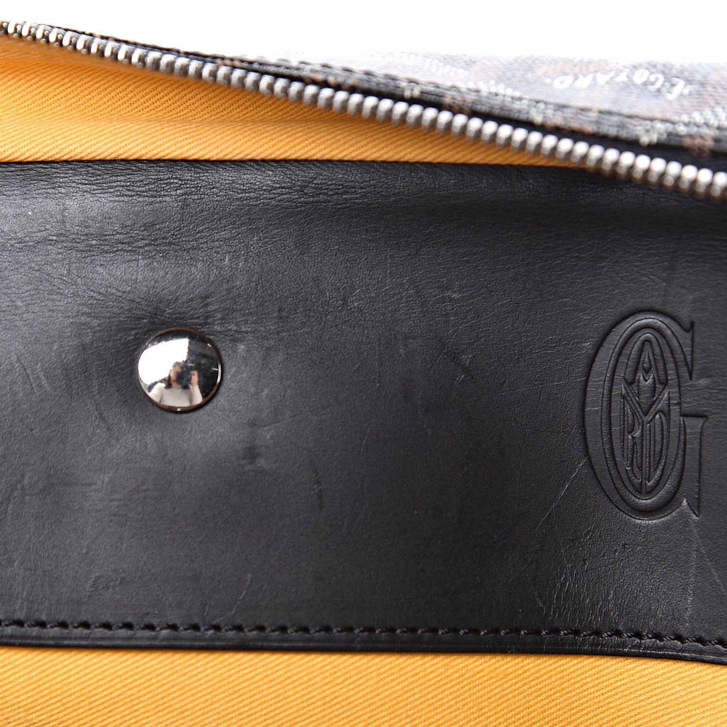 Goyard Goyardine Ambassade MM Briefcase Black 7 of 14