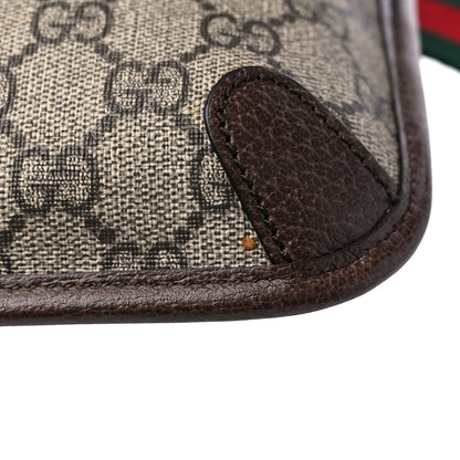 Gucci GG Supreme Monogram Neo Vintage Web Belt Bag Brown 12 of 12