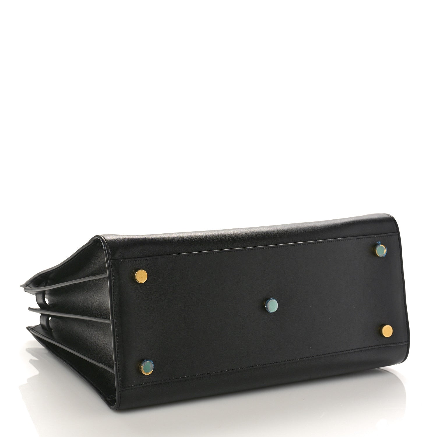Saint Laurent Grained Calfskin Small Sac De Jour Black 4 of 8