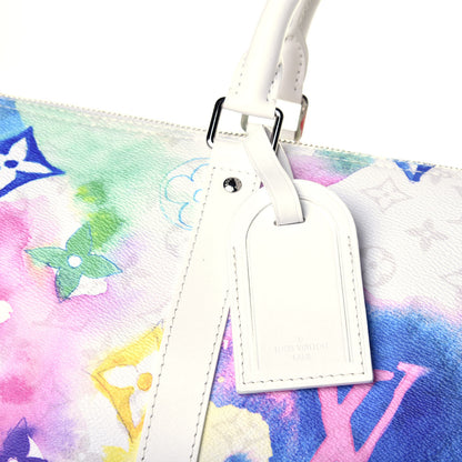 Louis Vuitton Monogram Watercolor Keepall Bandouliere 50 Multicolor 8 of 8