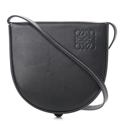 Loewe Soft Calfskin Small Heel Bag Black 1 of 11