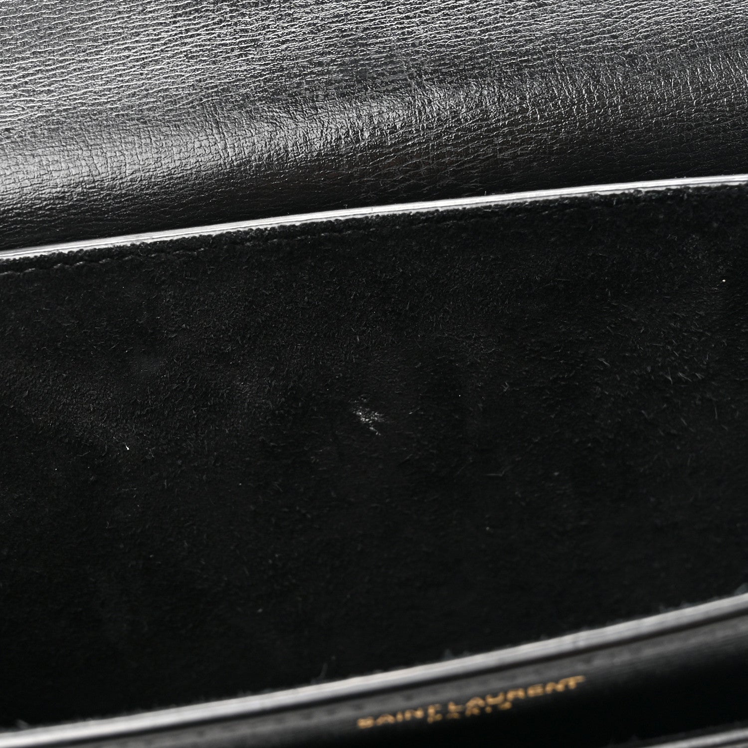 Saint Laurent Calfskin Medium Monogram Sunset Black 13 of 19