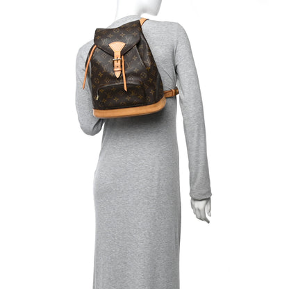 Louis Vuitton Monogram Montsouris MM Backpack 2 of 12