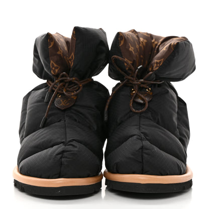 Louis Vuitton Nylon Monogram Pillow Comfort Ankle Boot 39 Black 2 of 9