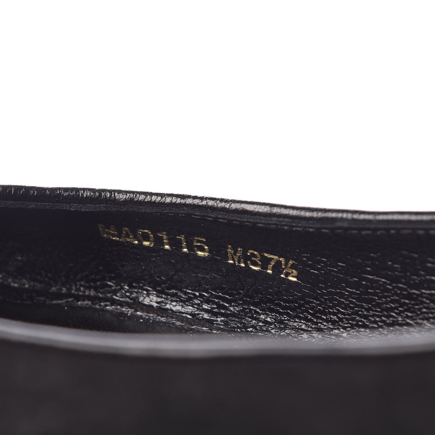 Suede Monogram Uniformes Ballet Flats 37.5 Black