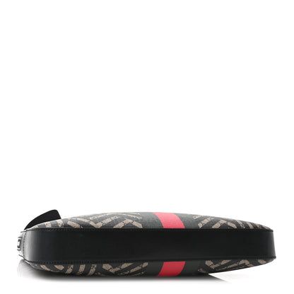 Gucci GG Supreme Monogram Caleido Web Briefcase Black 4 of 10