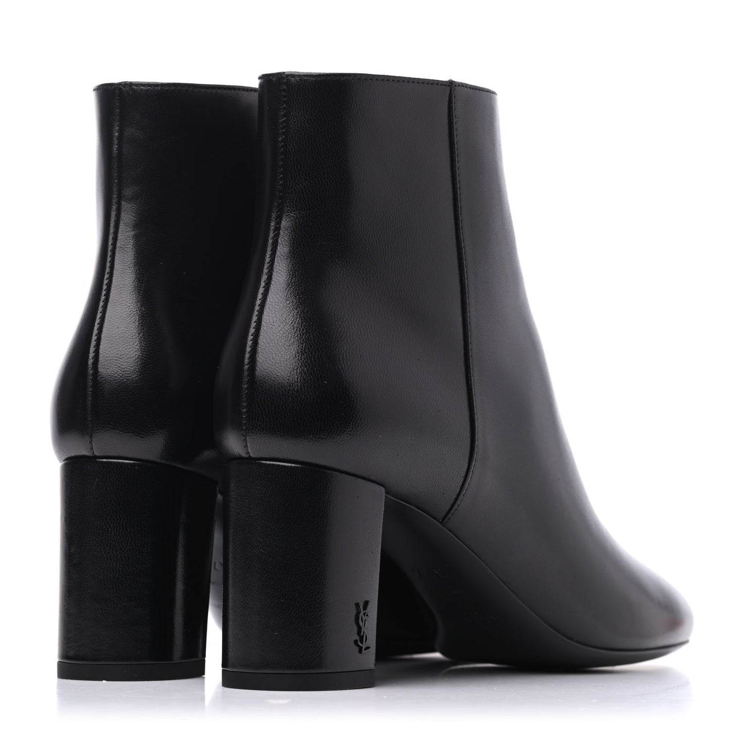 Nappa Loulou Ankle Zip Boot 37.5 Black