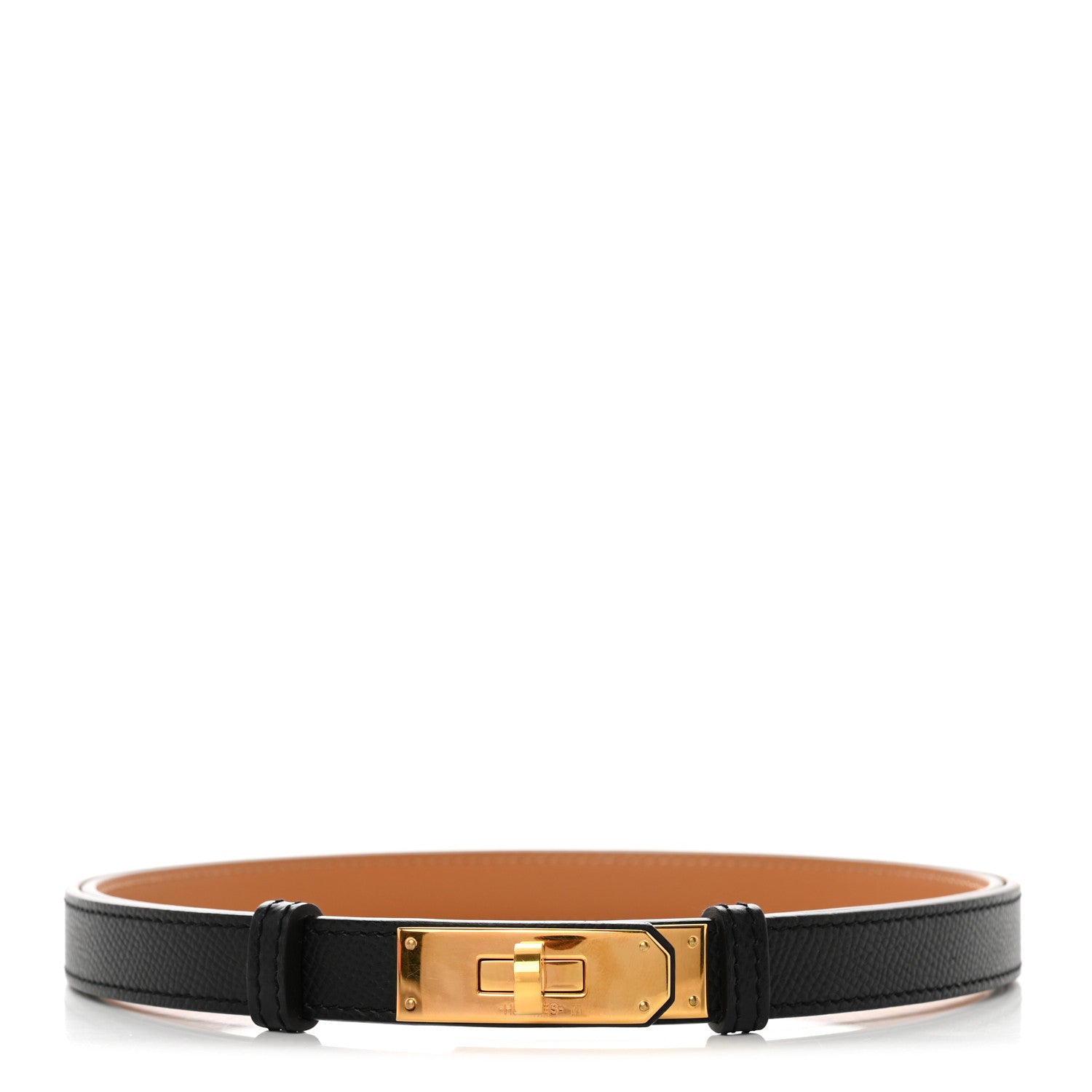 Hermes Epsom Kelly Belt Black 1 of 5