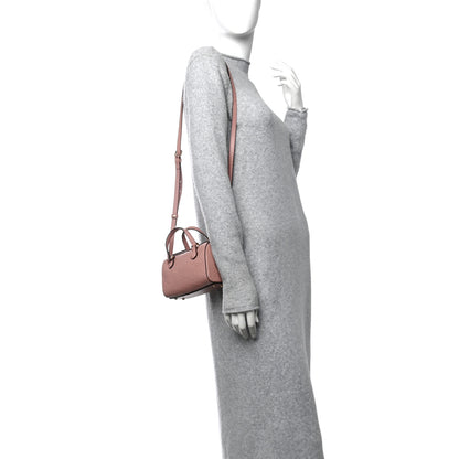 Gucci GG Gilbert Calfskin Jumbo Super Mini Top Handle Bowler Bag Soft Pink 2 of 12